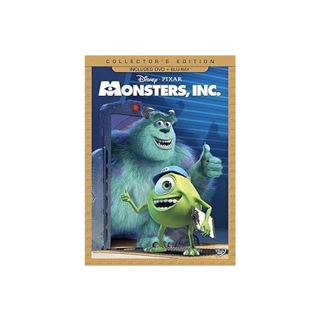 Monsters, Inc. (Three-Disc Collector's Edition: Blu-ray/DVD Combo in DVD Packaging)