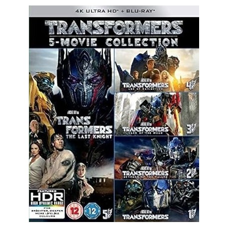 Transformers: 5-Movie Collection [4K UHD + Blu-ray]