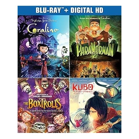 The Ultimate Laika Collection (Coraline / ParaNorman / The Boxtrolls / Kubo and the Two Strings) [Bl