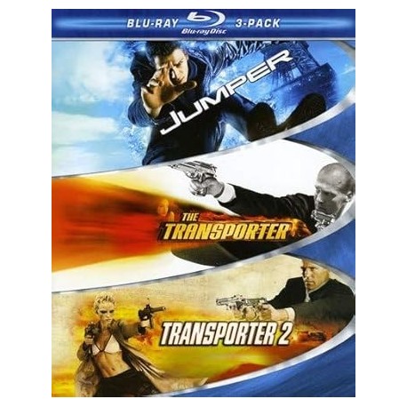 Action Blu-ray 3-Pack (Jumper / Transporter / Transporter 2)