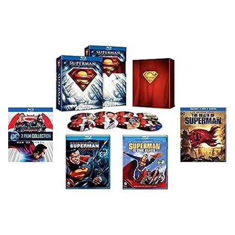 Ultimate Superman 12-Movie Blu-ray Collection: The Movie/Superman II/Superman III/Superman IV/Superm