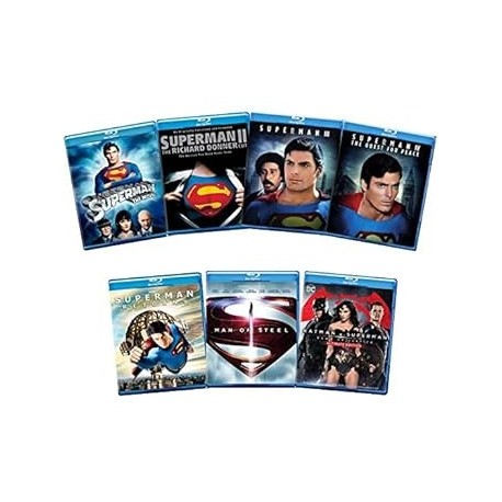 Superman 7-Movie Anthology Blu-ray Collection: Superman: The Movie/Superman II/Superman III/Superman