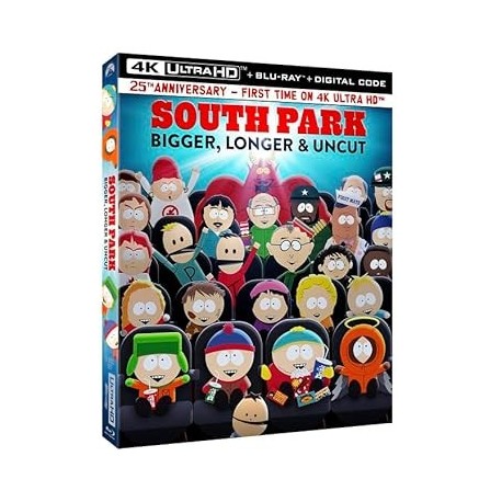 South Park: Bigger, Longer & Uncut [4K UHD + Blu-Ray + Digital Copy]