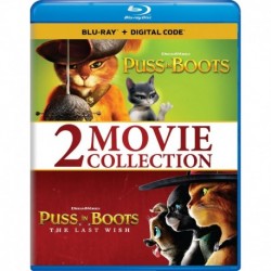 Puss in Boots 2-Movie Collection (Blu-Ray + DVD + Digital)