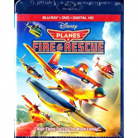 Planes Fire and Rescue (2-Disc Blu-ray +DVD + Digital HD)