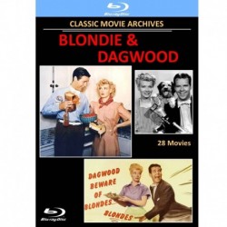 Blondie and Dagwood Collection - All 28 Films (See notes on video quality) [1 Blu-ray Disc]