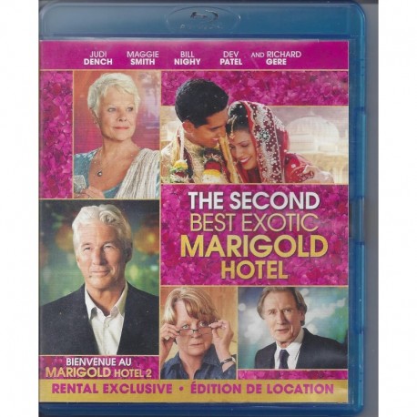 The Second Best Exotic Marigold Hotel [Blu-ray]