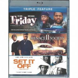 Friday / Menace II Society / Set It Off (Triple-Feature) [Blu-ray]