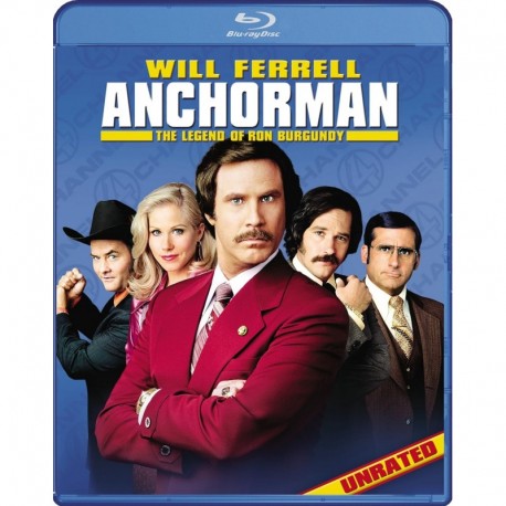 Anchorman: The Legend of Ron Burgundy (Unrated) [Blu-ray]
