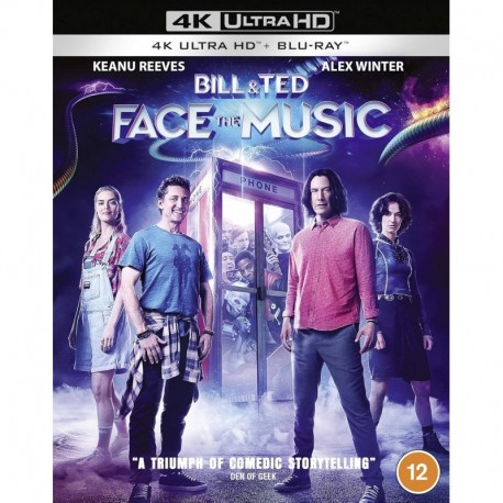 Bill & Ted Face The Music [4K Ultra HD] [2020] [Blu-ray] [Region Free]
