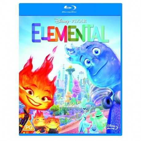 Disney Pixar's Elemental [Blu-ray] [Region Free]