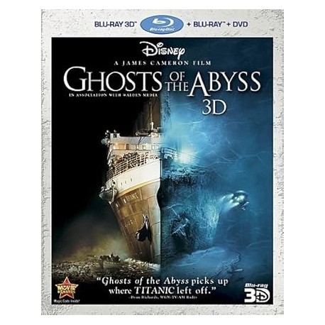 Ghosts of the Abyss 3D (Three-Disc Combo: Blu-ray 3D/Blu-ray/DVD)