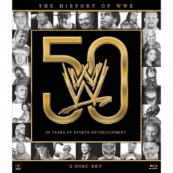 The History of WWE: 50 Years of Sports Entertainment [Blu-ray]