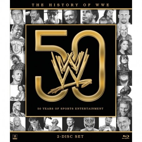 The History of WWE: 50 Years of Sports Entertainment [Blu-ray]