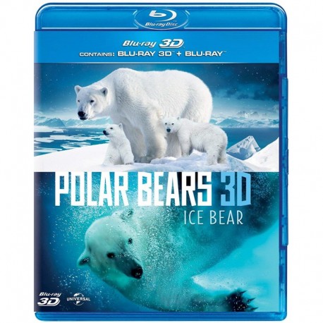 Polar Bears 3D: Ice Bear (Blu-ray 3D + Blu-ray) [2012] [UK Import]