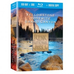 Scenic National Parks: Yellowstone, Yosemite, Grand Canyon Combo Pack [Blu-ray]