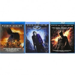 The Dark Knight Trilogy: Batman Begins / The Dark Knight / The Dark Knight Rises (Blu-ray 3-Pack)
