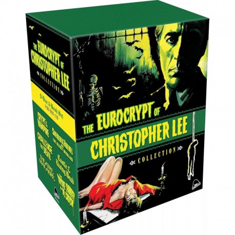 The Eurocrypt Of Christopher Lee Collection (Blu-ray + CD) [8-Disc Collector's Set]
