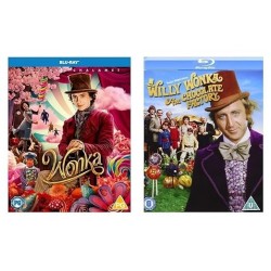 Wonka / Willy Wonka And The Chocolate Factory - 2 Movie Collection [Blu-ray] Region free