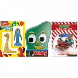 New Adventures Of Gumby 1980's Volume 1 (+ Bendable Figurine) / Gumby Movie (Blu Ray + DVD) / Gumby