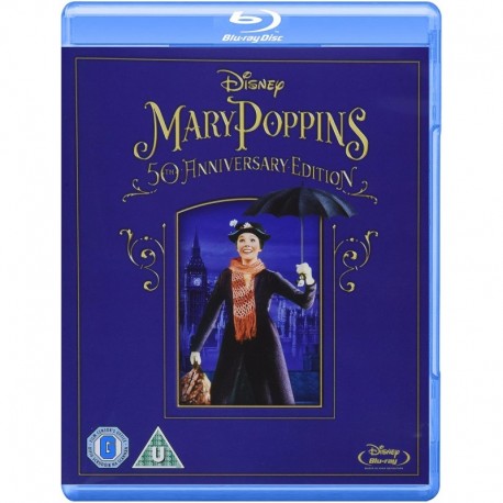 Mary Poppins 50th Anniversary Edition [Blu-ray]