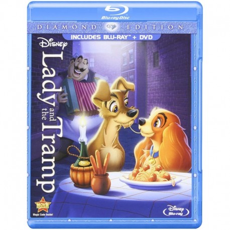 Lady and the Tramp (Diamond Edition Two-Disc Blu-ray/DVD Combo in Blu-ray Packaging)