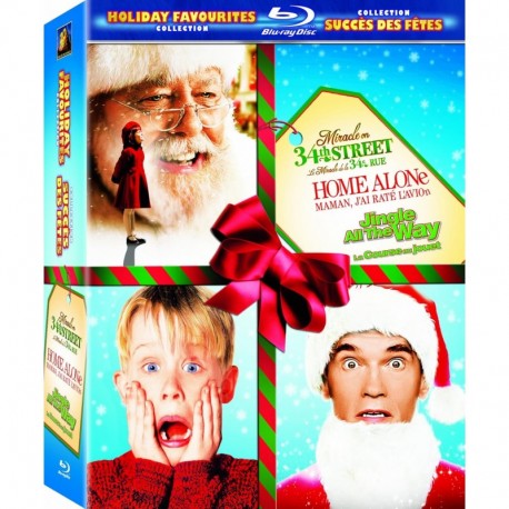 Christmas Favorites Collection (Miracle on 34th Street, Home Alone, Jingle All the Way) [Blu-ray]