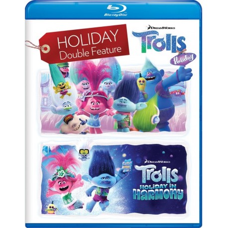 Trolls Holiday / Trolls Holiday in Harmony - Holiday Double Feature [Blu-ray]