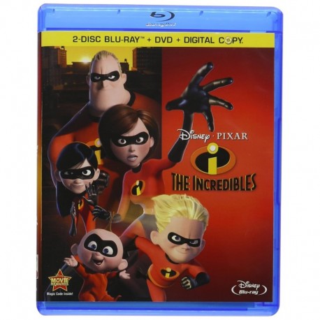The Incredibles (Four-Disc Blu-ray/DVD Combo + Digital Copy)