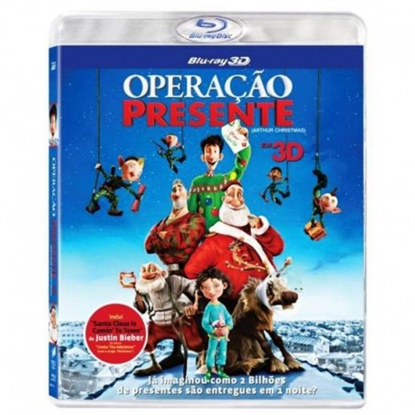 Blu-ray 3D Operação Presente [ Arthur Christimas ] [ Brazilian Edition ] [ Audio and Subtitles in En