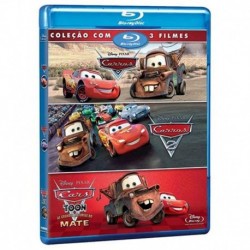 Blu-ray Carros Trilogia [ Cars Trilogy 3-Disc Set] [ Cars 1 | Cars 2 | Cars 3 ] [ Audio and Subtitle