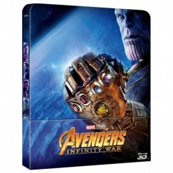 Avengers Infinity War: Steelbook, 3D and 2D Blu-ray combo