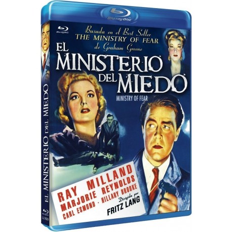 Ministry of Fear - EL MINISTERIO DEL MIEDO (BLU-RAY) - Audio: English, Spanish - Regions 2