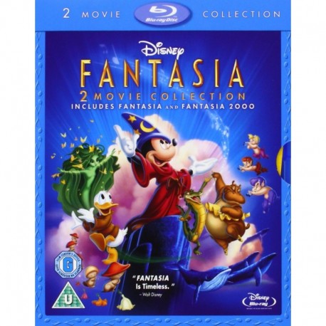 Fantasia / Fantasia 2000 (Two movie Collection) (Special Edition)[Blu-ray][Region-Free] [UK Import]