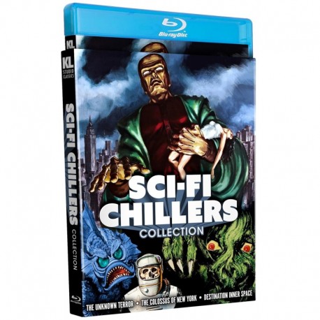 Sci-Fi Chillers Collection [The Unknown Terror / The Colossus of New York / Destination Inner Space]