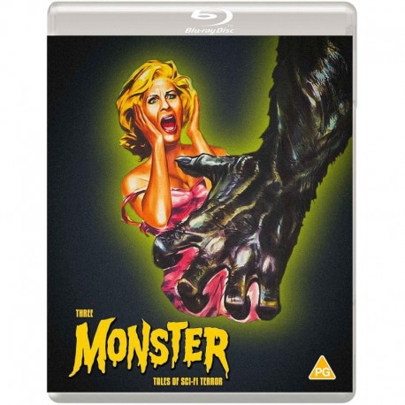 Three Monster Tales of Sci-fi Terror [Region Free] [Blu-ray]