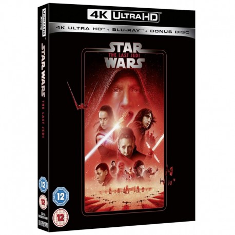 Star Wars Episode VIII: The Last Jedi [Blu-ray] [2020] [Region Free] [4K UHD]