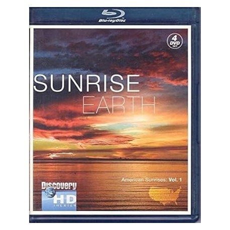 Sunrise Earth American Sunrises Vol. 1 BLU-RAY 4 disc box set