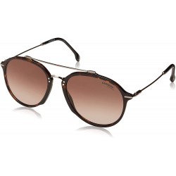 Gafas Carrera 171/S 086 HA Dark Havana Plastic Aviator Brown (Importación USA)