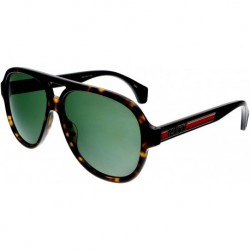 Sunglasses Gucci GG 0463 S 003 HAVANA/GREEN BLACK