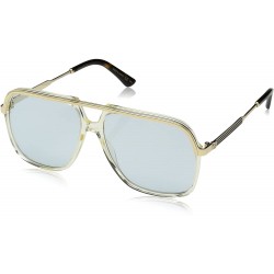 Sunglasses Gucci GG 0200 S 005 YELLOW / LIGHT BLUE GOLD