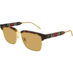 Sunglasses Gucci GG0603S 006 Havana/Brown Rectangle Lens Category