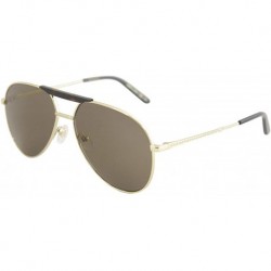 Sunglasses Gucci GG0242S Gold/Black One Size