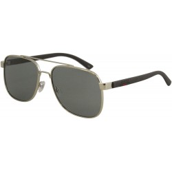 Sunglasses Gucci GG 0422 S 005 GOLD/GREEN BROWN