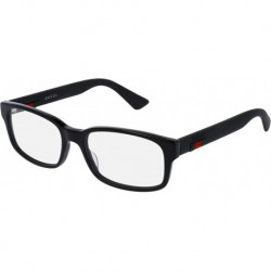 Gafas Gucci GG0012O Eyeglasses 54-18-145 Shiny Black 001 GG (Importación USA)