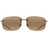 Sunglasses Maui Jim unisex-adult Breakwall Rectangular