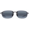 Sunglasses Maui Jim unisex-adult Ho'okipa Asian Fit Rectangular