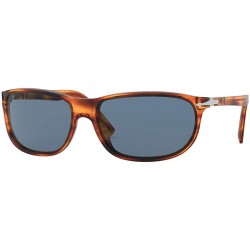 Gafas Persol PO3222S 960/56 Striped Brown Oval Lens Category