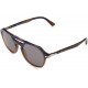 Sunglasses Persol PO3206S 1066R5 Blue Stripped Orange/Grey Lens 5