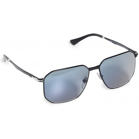 Gafas Persol Men Morris Semigloss Black/Light Blue One Si